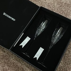 Waterford Love Forever Flute, Pair